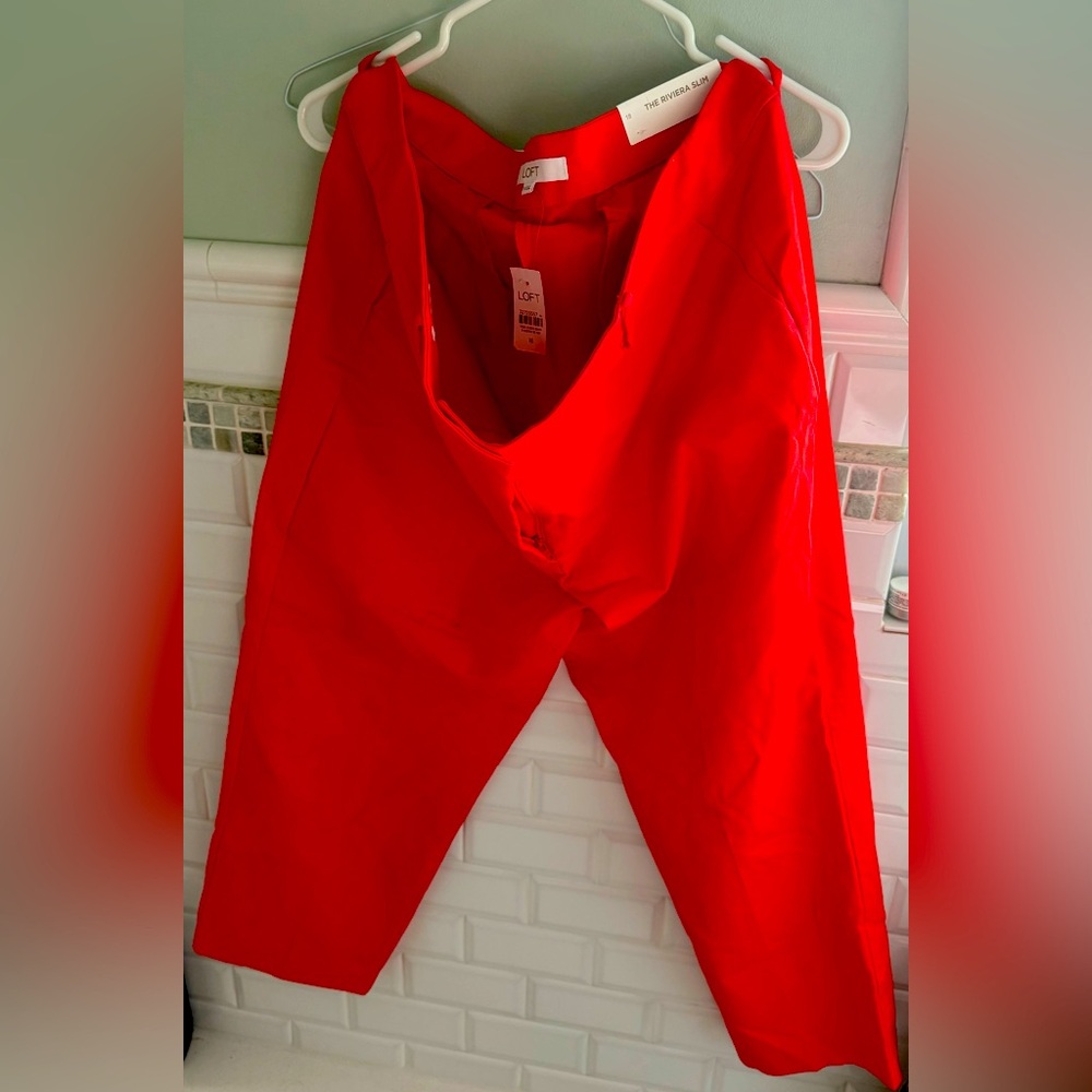 NWT Rivera Slim Loft pants